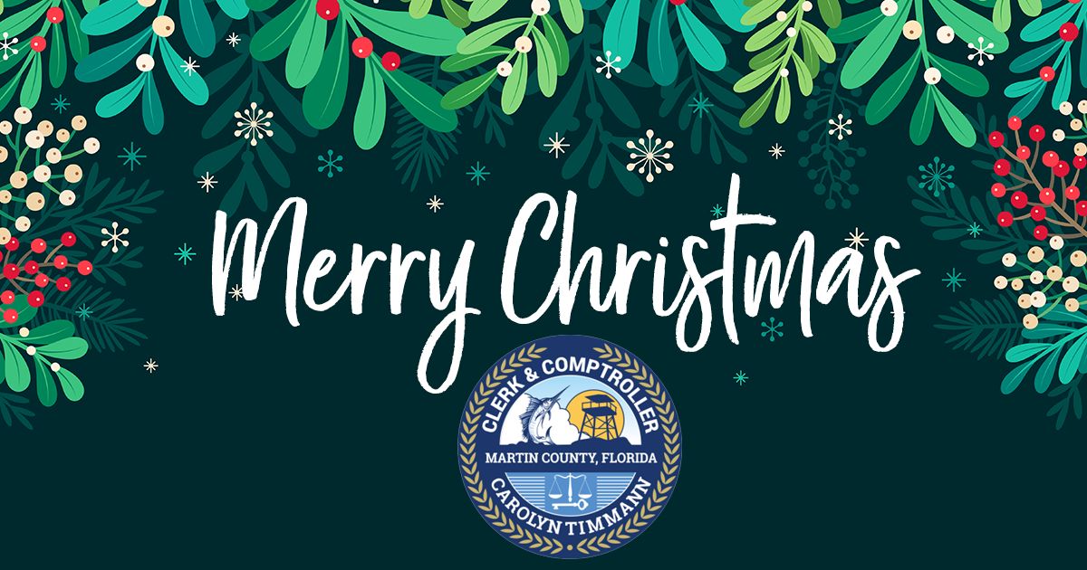 Clerk of the Circuit Court Comptroller Martin County on LinkedIn: # Clerk of the Circuit Court Comptroller Martin County on LinkedIn: #