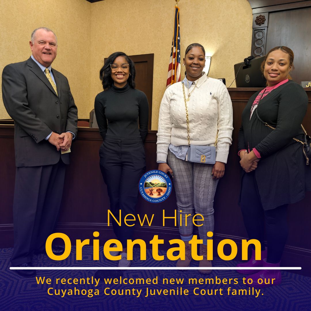 Everyone please welcome our 3 new members to the Juvenile Court Everyone please welcome our 3 new members to the Juvenile Court