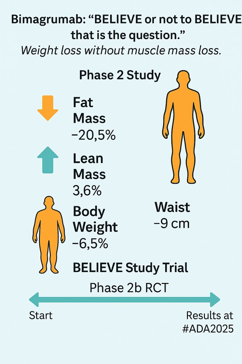 bimagrumab semaglutide combination trial and Shows Significant Weight Loss in Obesity | Dr. Saket Yadav posted on the topic Bimagrumab: a potential anti-obesity drug