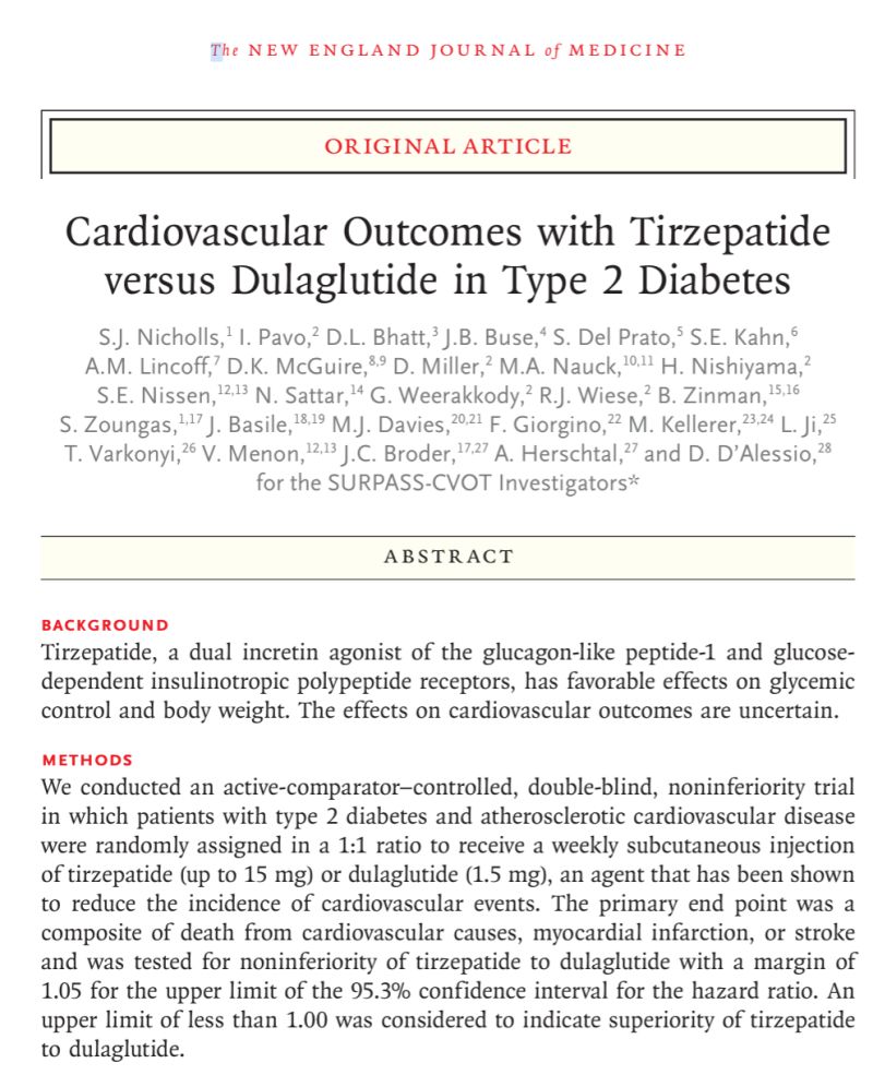 tirzepatide new england journal of medicine How the weight loss drug is also helping heart failure patients In adults with obesity but