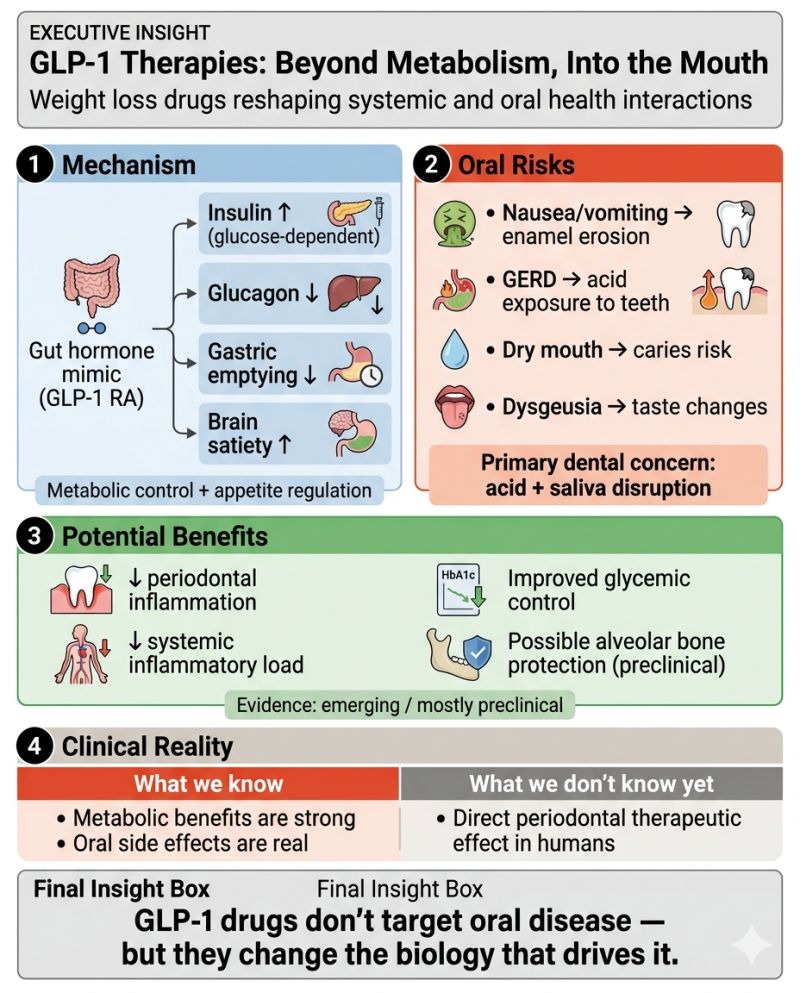 semaglutide and dry mouth dry mouth on glp 1 🦷 GLP-1 Drugs and Oral Health — Beyond Weight Loss GLP-1 receptor agonists (e.g., semaglutide, liraglutide) have rapidly expanded from diabetes care into obesity management. In dentistry, a key…
