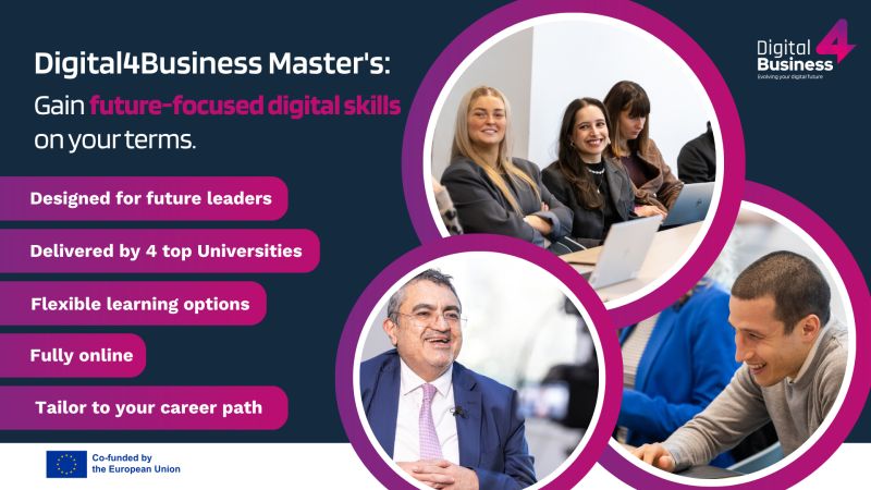 Digital4Business ad with link to D4B page