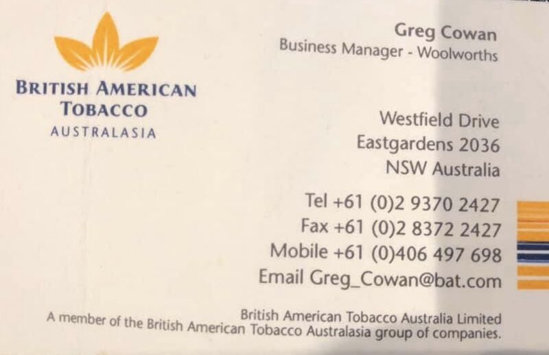 british american tobacco australia BAT warns it may quit as illegal trade surges SYDNEY / LONDON: Tobacco has warned it could pull out of Australia, saying the country's tobacco market is being British American Tobacco - Uniguest