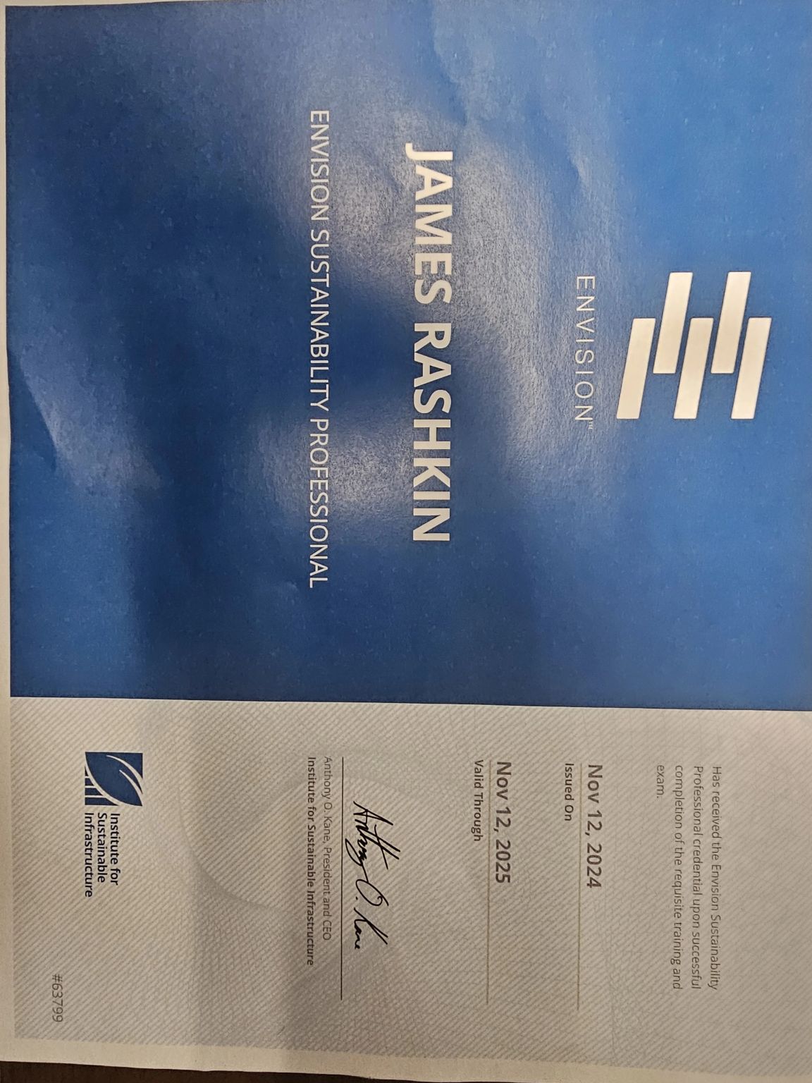 James Rashkin E I ENV SP on LinkedIn: just finished my ENV SP James Rashkin E I ENV SP on LinkedIn: just finished my ENV SP