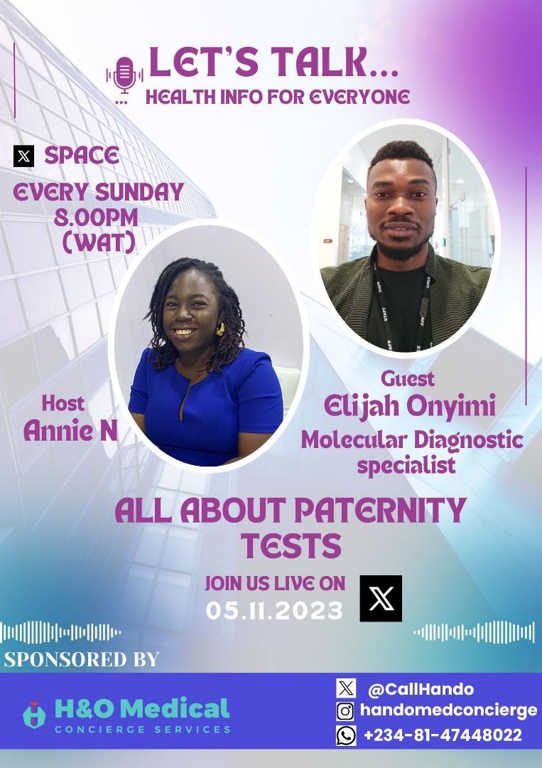 Elijah Onyimi on LinkedIn: #paternity #moleculardiagnostics Elijah Onyimi on LinkedIn: #paternity #moleculardiagnostics