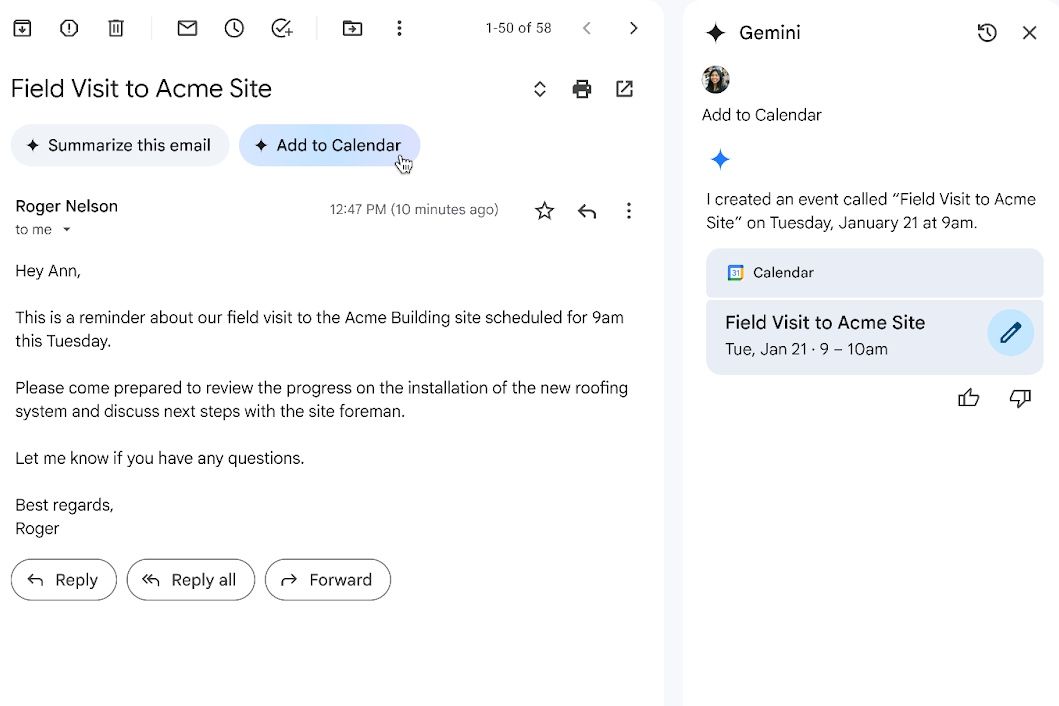 🚨Google s new AI button in Gmail automatically adds events to Google 🚨Google s new AI button in Gmail automatically adds events to Google