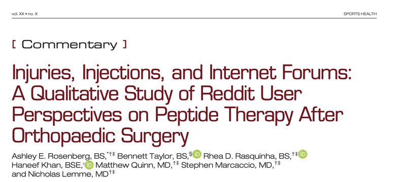 semaglutide peptide sciences reddit and Follow-On Therapeutics: Balancing Innovation, Regulation, and Clinical Outcomes Peptide Therapy in Orthopedics: Patient-Driven