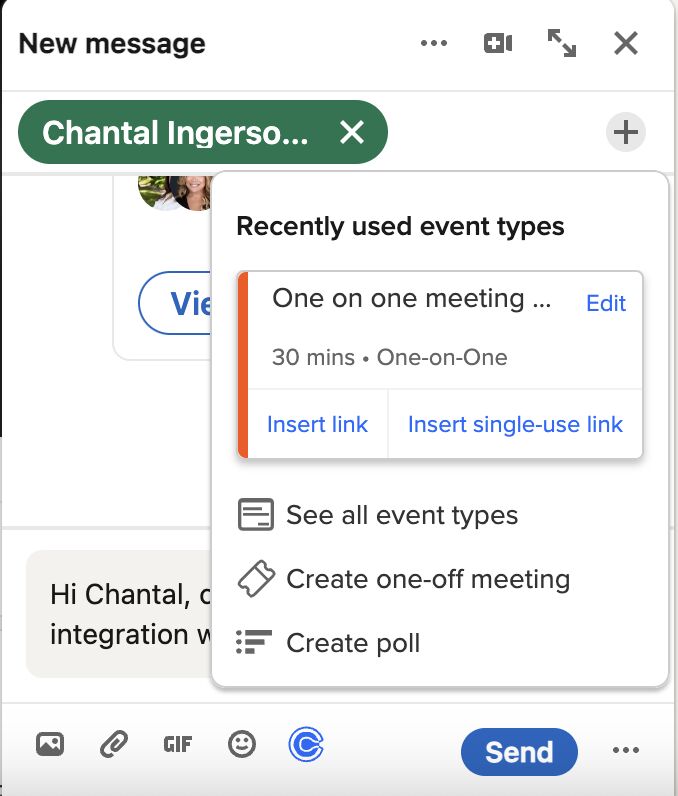 Martha Garzon on LinkedIn: Pretty cool integration that calendly has Martha Garzon on LinkedIn: Pretty cool integration that calendly has