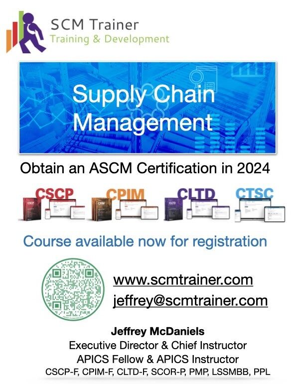 SCM Trainer on LinkedIn: Upcoming APICS Certification courses public SCM Trainer on LinkedIn: Upcoming APICS Certification courses public