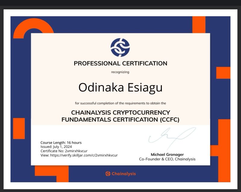 Odinaka Esiagu on LinkedIn: #customersuccess #blockchain # Odinaka Esiagu on LinkedIn: #customersuccess #blockchain #
