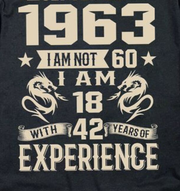 July 1959 I Am Not 60 I Am 18 With 42 Years Of Experience July 1959 I Am Not 60 I Am 18 With 42 Years Of Experience