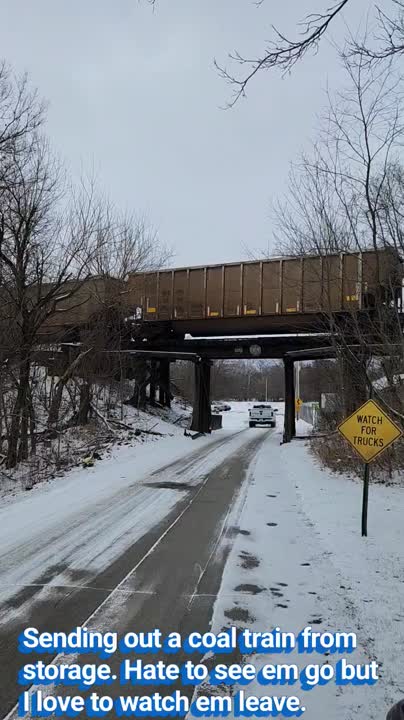 After we serviced this coal train with air brake certifications some After we serviced this coal train with air brake certifications some