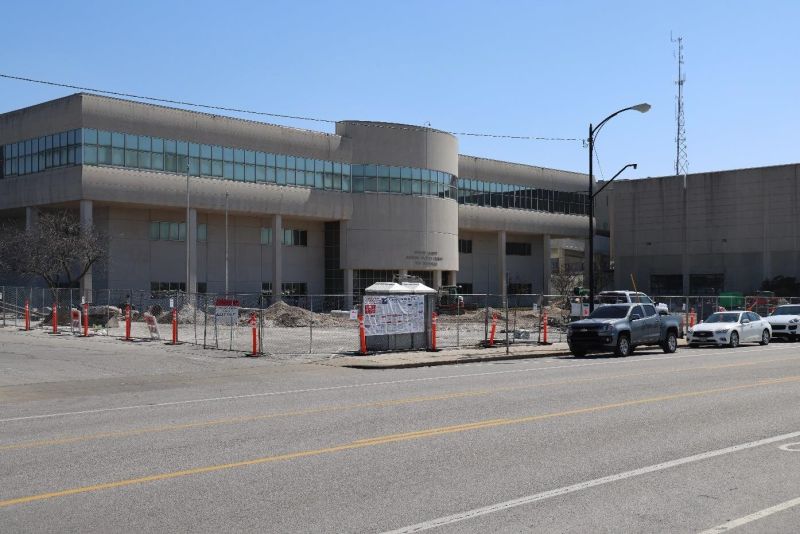 Greene County starts construction on new circuit court entrance Greene County starts construction on new circuit court entrance