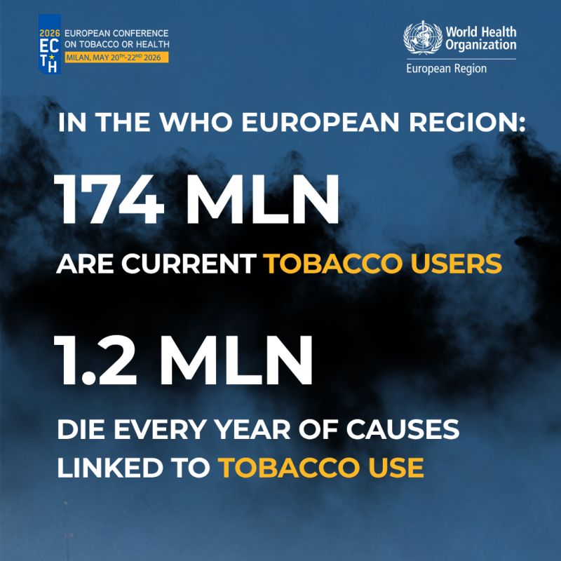 tobacco or health conference 20 years of WHO FCTC celebrated at major world on control fctc #tobacco #ectohmilan2026 | WHO