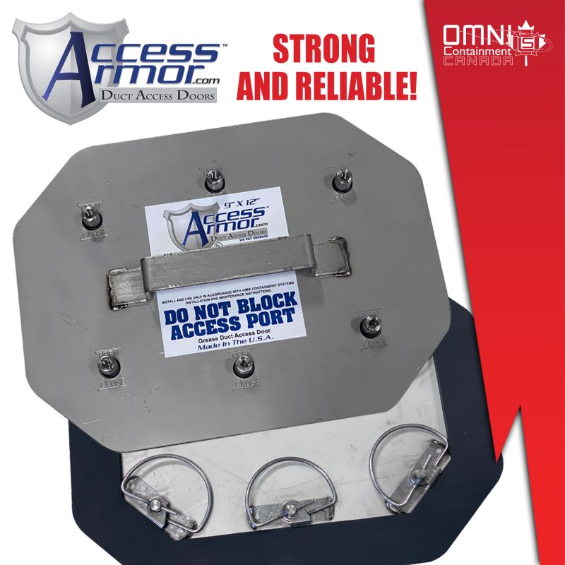 #accessarmor #ductmaintenance #nfpa96 Omni Containment Canada #accessarmor #ductmaintenance #nfpa96 Omni Containment Canada