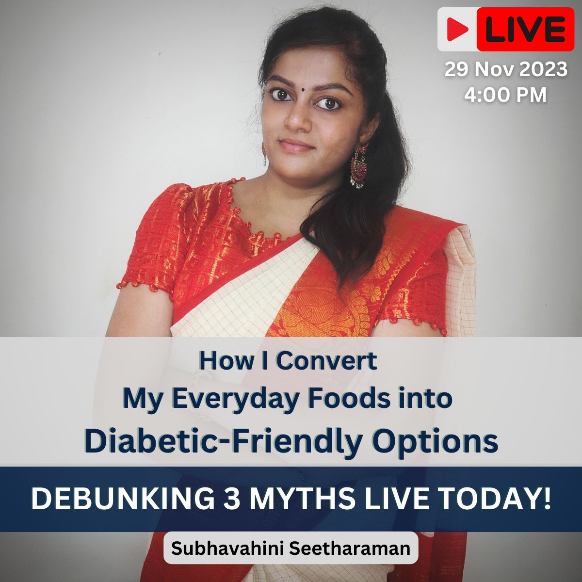 Subhavahini Seetharaman on LinkedIn: #diabetes #myths #diet #subhavahini Subhavahini Seetharaman on LinkedIn: #diabetes #myths #diet #subhavahini