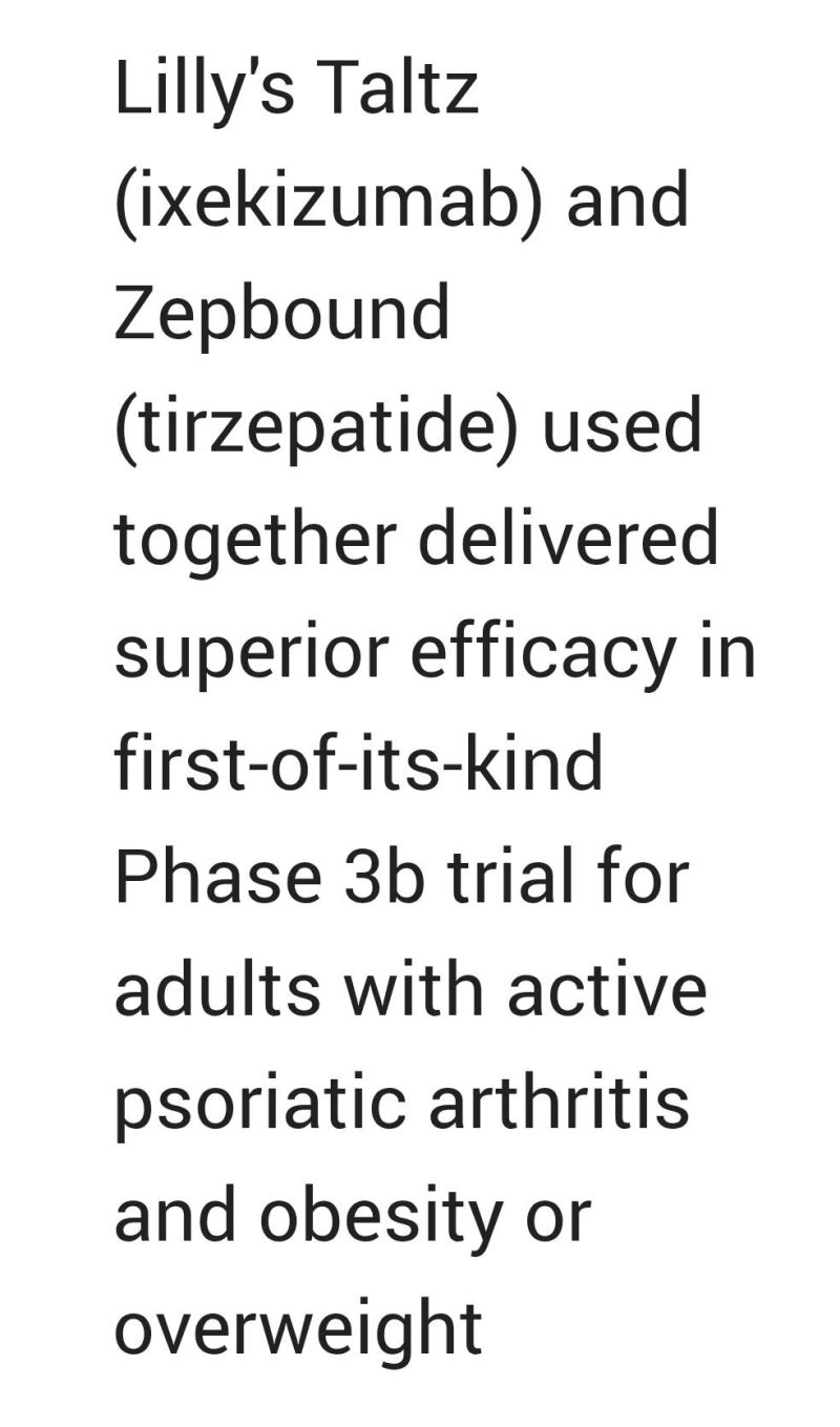 tirzepatide and arthritis People With RA on Obesity Meds Saw Symptom Improvement New Tirzepatide trial confirms benefits