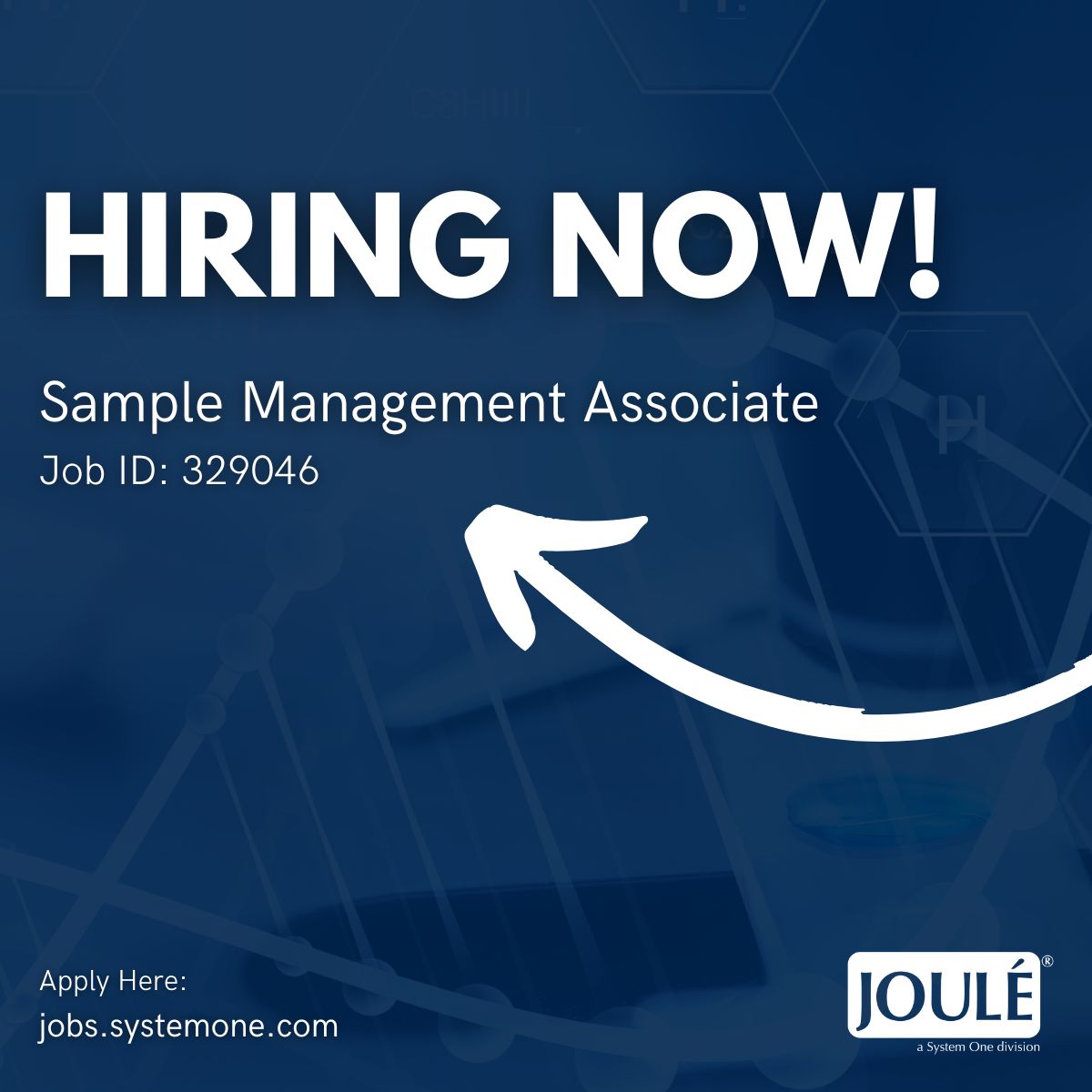 Joulé on LinkedIn: #hiring #jouleallday #samplemanagement #gmp #opentowork Joulé on LinkedIn: #hiring #jouleallday #samplemanagement #gmp #opentowork
