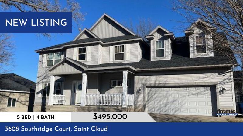 Home For Sale at 3608 Southridge Court Saint Cloud MN 56301 Noel Home For Sale at 3608 Southridge Court Saint Cloud MN 56301 Noel