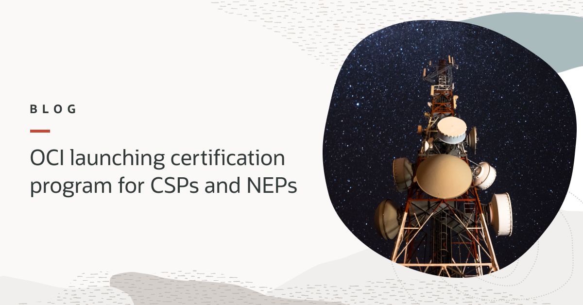 Oracle Communications on LinkedIn: Certifications of containerized and Oracle Communications on LinkedIn: Certifications of containerized and