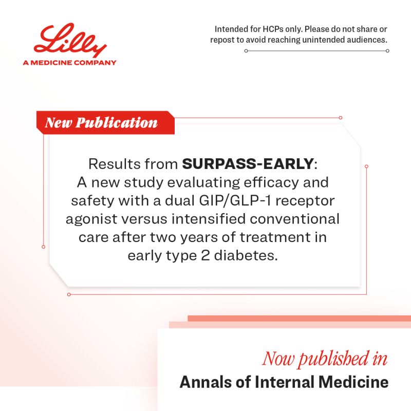 glp 1 gip dual agonist lilly LY3437943, a novel triple glucagon, GIP, and GLP-1 receptor for glycemic control and weight loss: From discovery to clinical proof of concept: Cell Metabolism Tirzepatide Versus Intensified Conventional Care