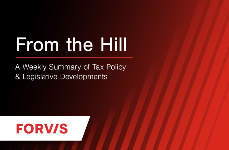 Tax events on the Hill: A look at the Hill Audrey Yetter posted on Tax events on the Hill: A look at the Hill Audrey Yetter posted on