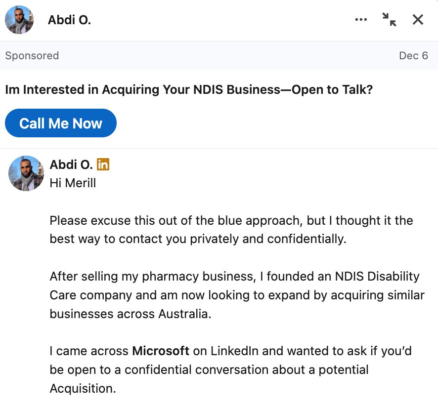 Merill Fernando on LinkedIn: Someones slides into your DM on LinkedIn Merill Fernando on LinkedIn: Someones slides into your DM on LinkedIn