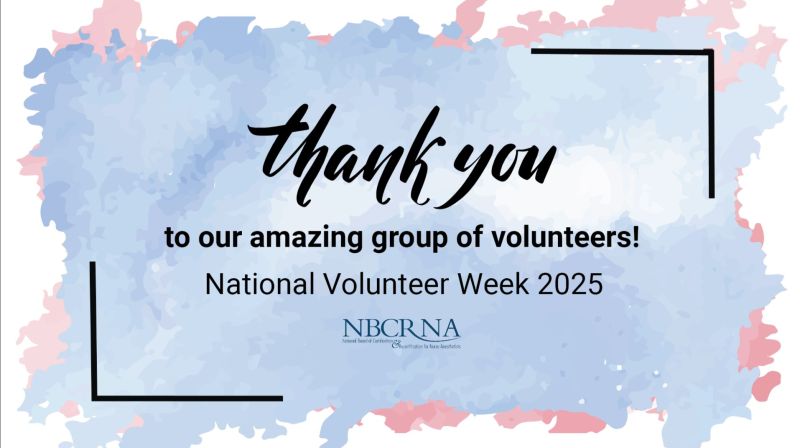 #nationalvolunteerweek #crna National Board of Certification and #nationalvolunteerweek #crna National Board of Certification and