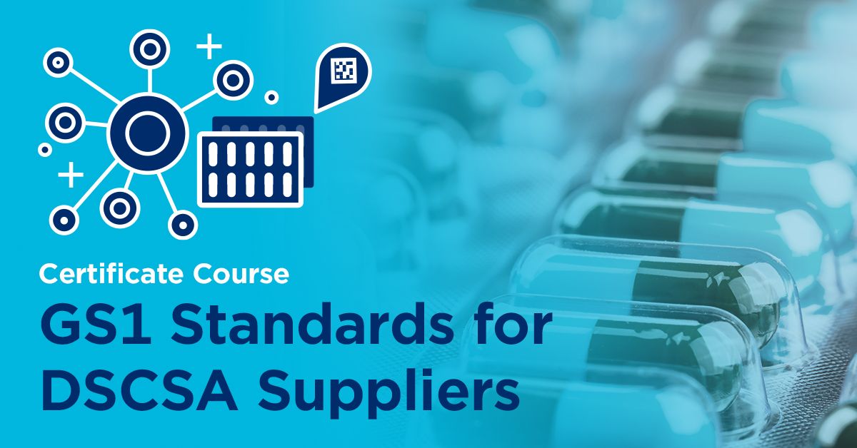 Dana Benson on LinkedIn: GS1 Standards for DSCSA Suppliers Certificate Dana Benson on LinkedIn: GS1 Standards for DSCSA Suppliers Certificate