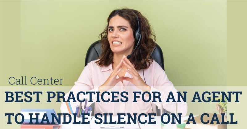How do you coach reps to handle silence and pauses on calls?