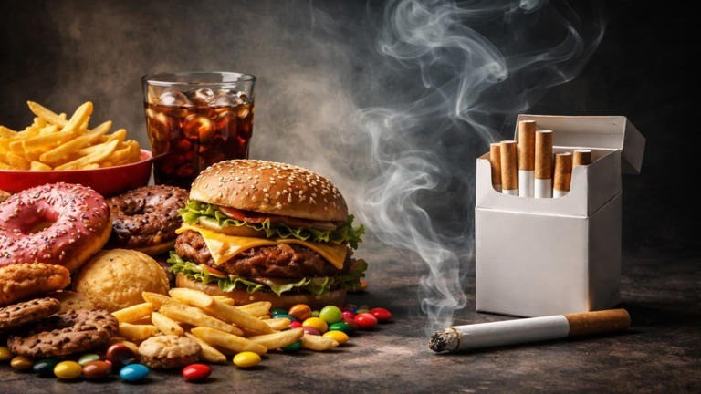 cigarettes food Four foods that should come with a smoking-style health warning Researchers concerned about light cigarettes