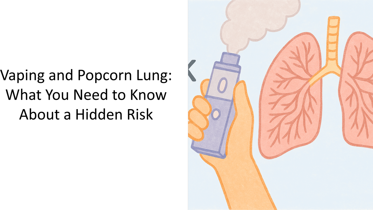 e cigarette popcorn lung What is and Can Vaping Cause It? Is Vaping Giving You Popcorn