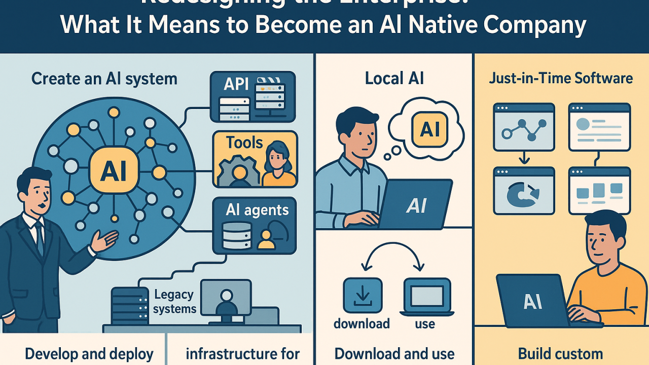business analytics team ai native transformation