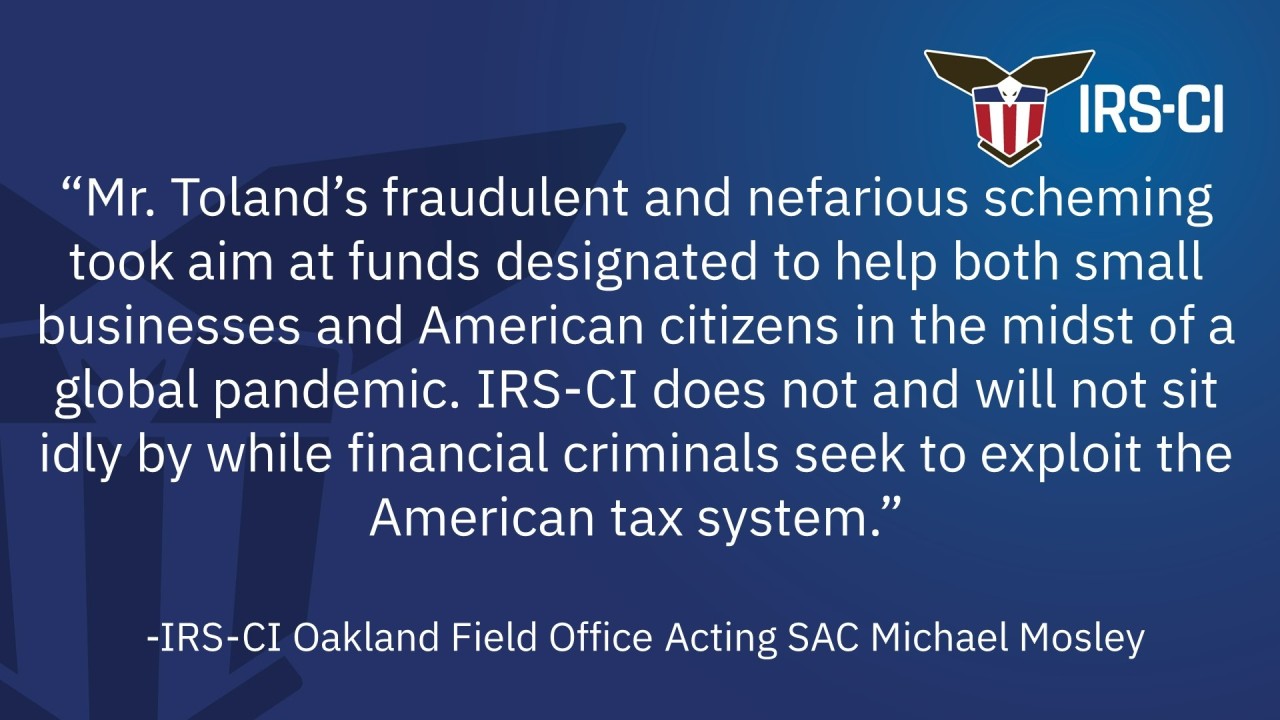 California Man Sentenced to 35 Months in Prison for Submitting False California Man Sentenced to 35 Months in Prison for Submitting False