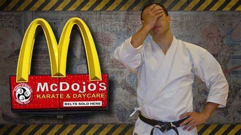 Fake Black belts.. Know them and leave