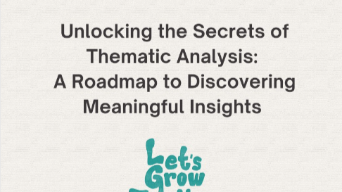 Unlocking the secrets of thematic analysis