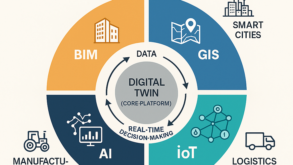 Tích hợp BIM, GIS, IoT và AI cho hạ tầng số