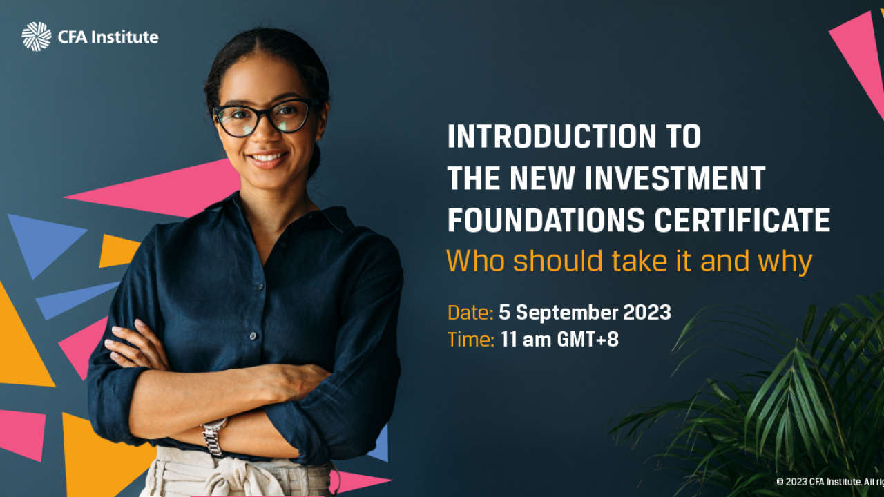 Introduction to the new Investment Foundations Certificate LinkedIn Introduction to the new Investment Foundations Certificate LinkedIn
