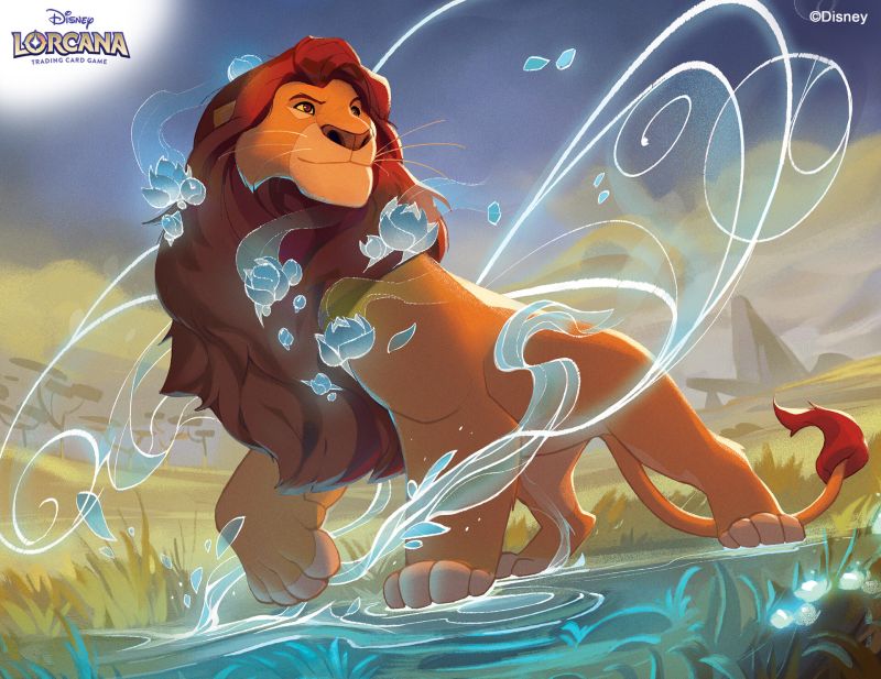 lorcana art cards Ravensburger Disney TCG Portfolio featuring Stitch Carefree Surfer by Marcel Berg | Holds 64 & 8 Oversized Cards | Premium Storage & Stylish Protection All 18 Disney Lorcana Enchanted