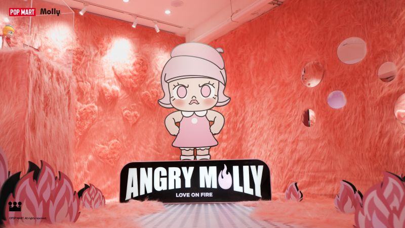 popmart #exhibition #angrymolly #silenttrick #molly #taipei popmart #exhibition #angrymolly #silenttrick #molly #taipei