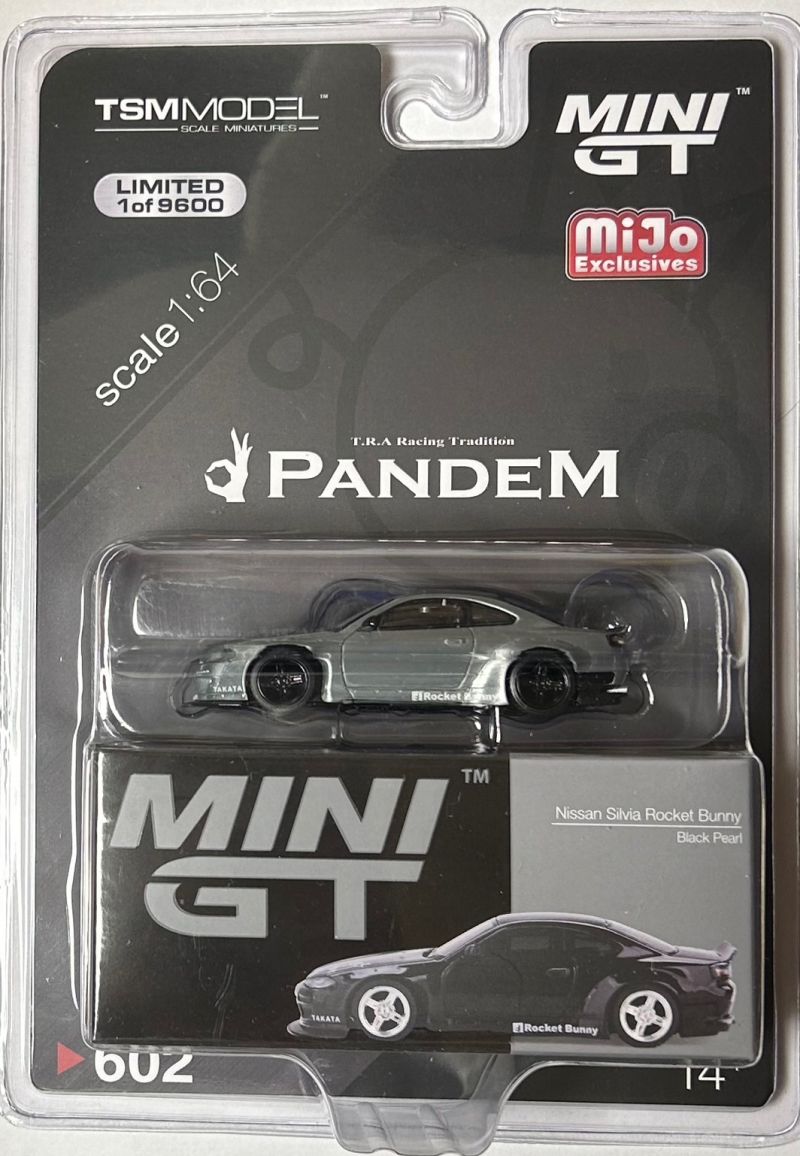 MINI GT No.602 Chase Car Nissan Silvia (S15) Rocket Bunny MINI GT No.602 Chase Car Nissan Silvia (S15) Rocket Bunny
