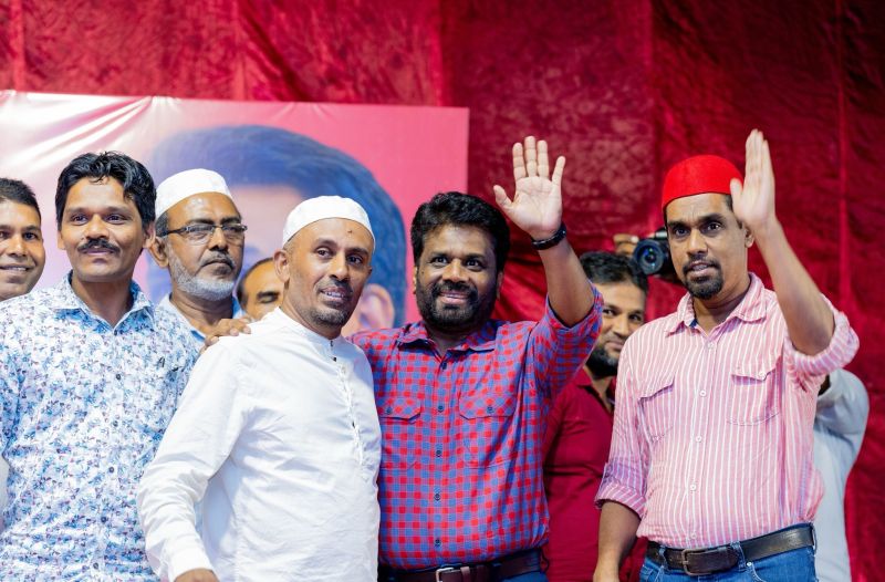 Anura Kumara Dissanayake on LinkedIn: Honored to join a meeting with the Muslim community in Thihariya yesterday…