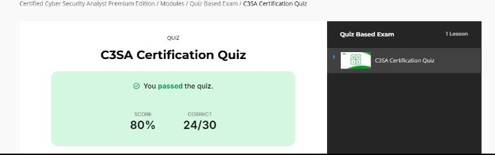 Varsha Alladi on LinkedIn: #cybersecurity #c3sa #certification # Varsha Alladi on LinkedIn: #cybersecurity #c3sa #certification #