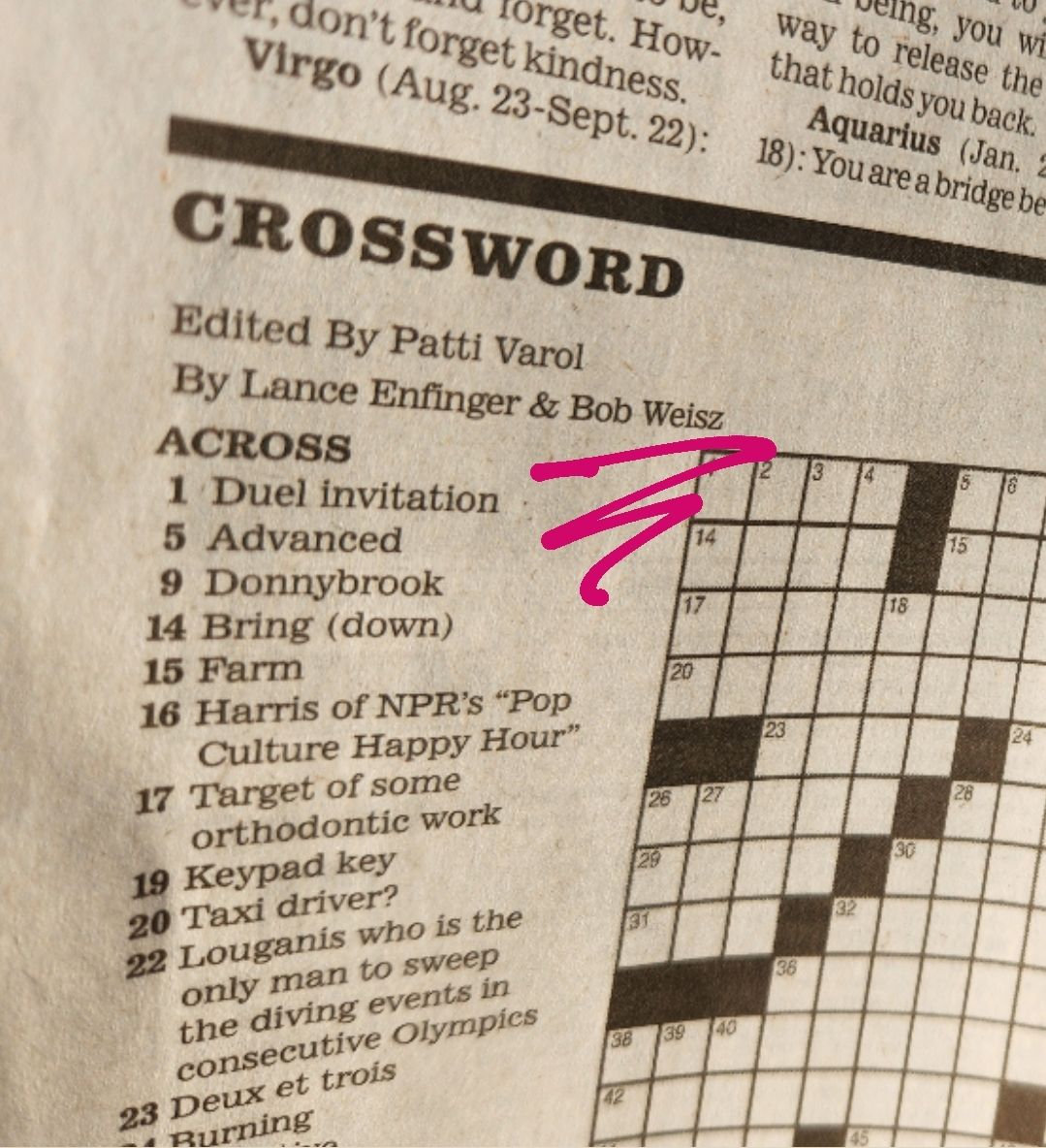 Bob Weisz on LinkedIn: I #39 m in the papers my crossword print debut I Bob Weisz on LinkedIn: I #39 m in the papers my crossword print debut I