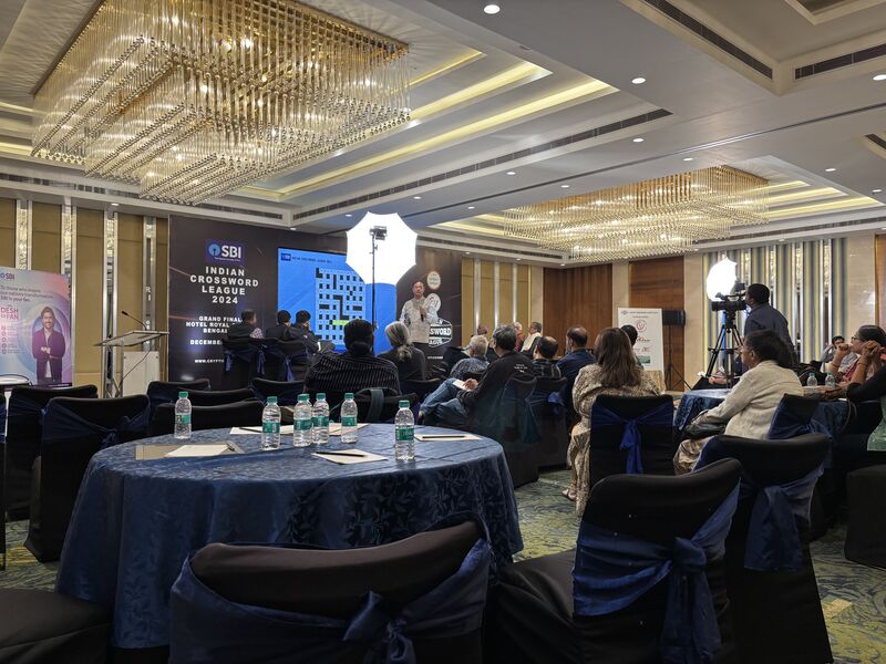 Indian Crossword league 2024 in progress Kudos to the organisers Indian Crossword league 2024 in progress Kudos to the organisers