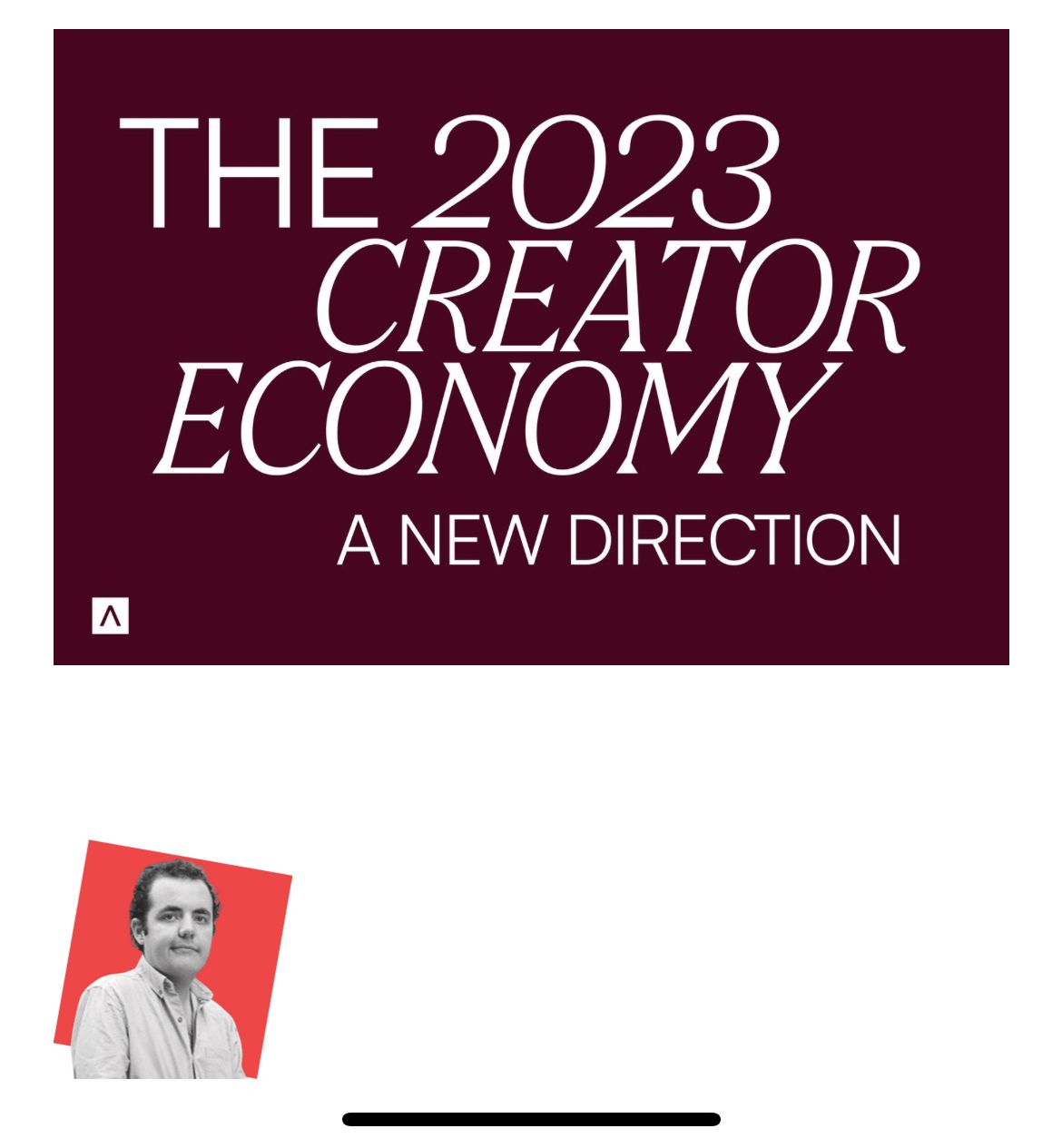 Being an early stage operator is often just being caught in the eye of Being an early stage operator is often just being caught in the eye of