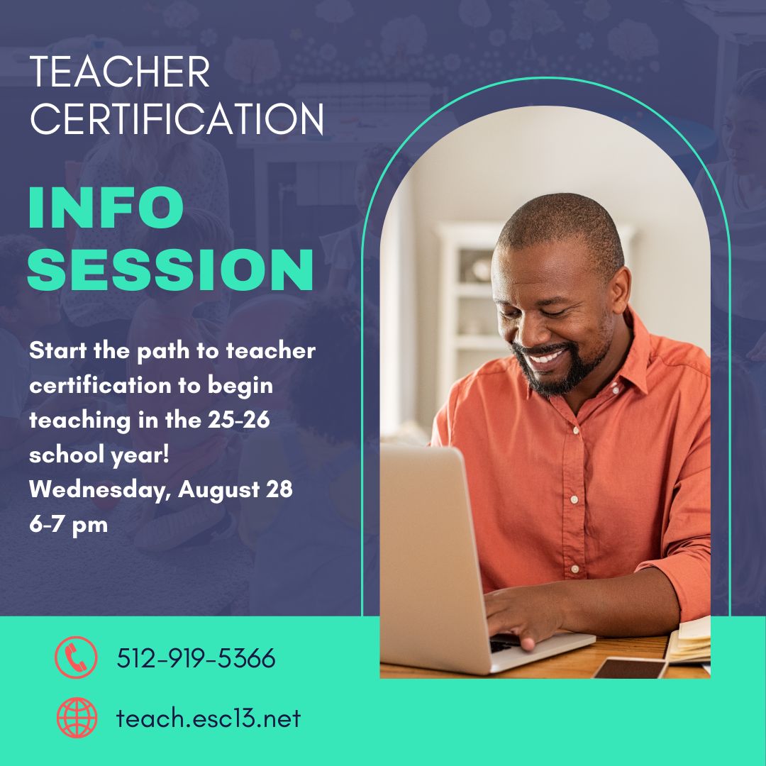 Region 13 Educator Certification Program on LinkedIn: # Region 13 Educator Certification Program on LinkedIn: #
