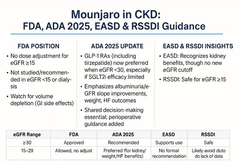 tirzepatide egfr cut off What are the considerations for using Zepbound (tirzepatide) in patients with Chronic Kidney Disease (CKD)? tirzepatide egfr cut off in