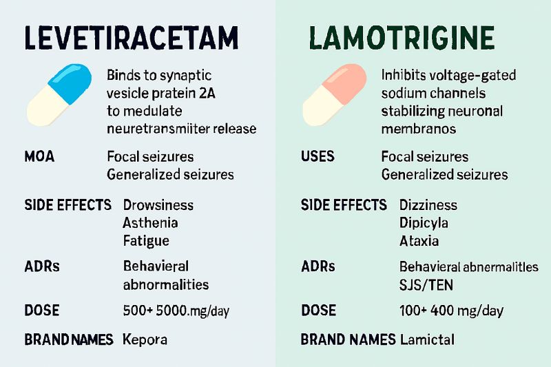 tirzepatide and lamotrigine Anyone taking injections? I'm wondering how it'll react with some of the meds Levetiracetam vs Lamotrigine: Key Differences