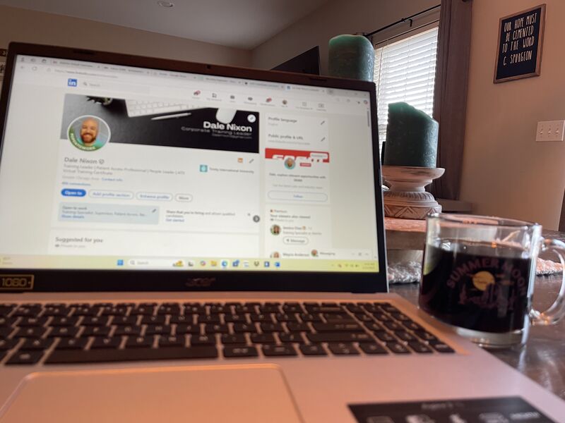 #opentowork #networking #navigating #coffee #spurgeon Dale Nixon #opentowork #networking #navigating #coffee #spurgeon Dale Nixon